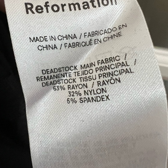 Reformation Ryden Knit Jumpsuit - Size S - NWT - black - Picture 8 of 9